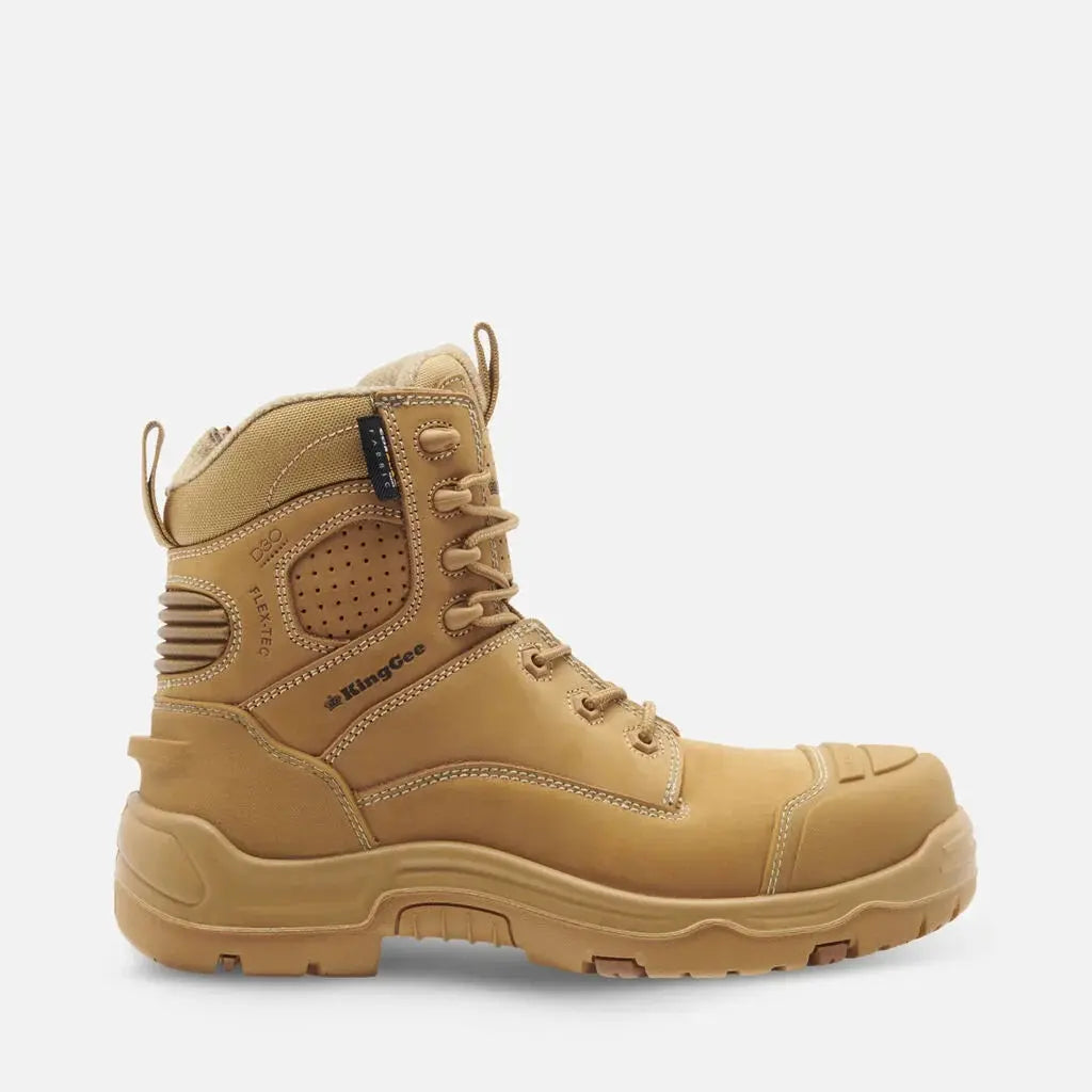King Gee Onyx 6CX Composite Toe Wheat Work Boot K28001 Metro Workwear